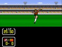 une photo d'Ã©cran de Captain Tsubasa 3 sur Nintendo Super Nes